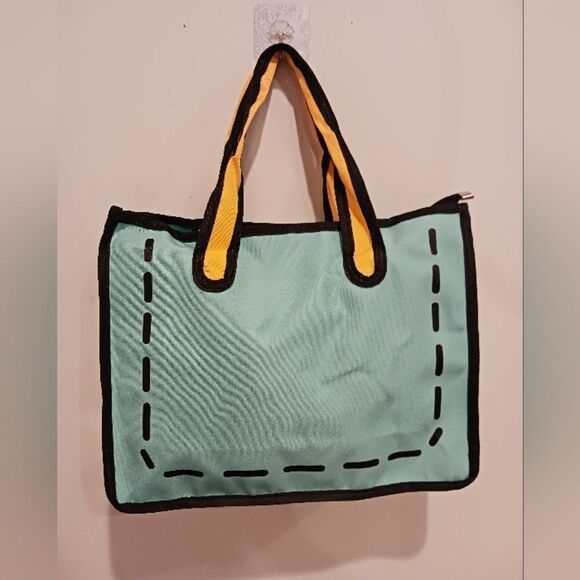 Cartoon Style Tote Bag - Picture 1 of 4